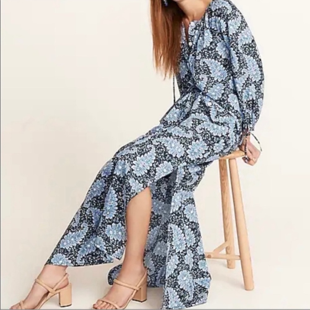 J.Crew Collection Pull On Skirt In Ratti Pacific Paisley Nwot